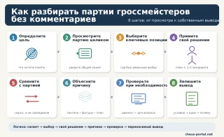Как разбирать партии гроссмейстеров