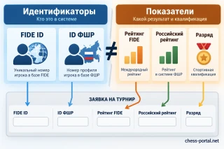 FIDE ID и ID ФШР