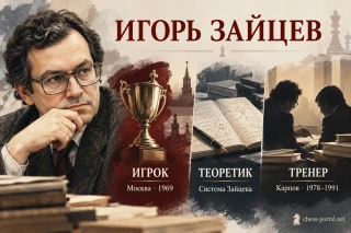 Игорь Зайцев — шахматист, теоретик и тренер Анатолия Карпова