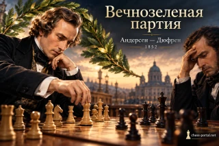 Вечнозеленая партия: Андерсен — Дюфрен, 1852